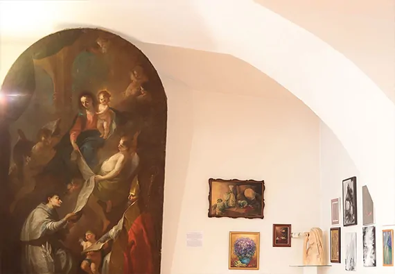 Galerie U svatých | Loucký klášter