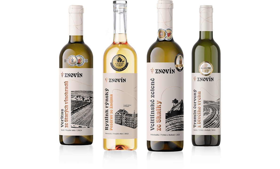 Medailová kolekce vín 4
