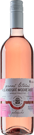PRVNÍ LETOŠNÍ - Rulandské modré rosé