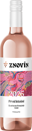 PRVNÍ LETOŠNÍ - Svatovavřinecké rosé