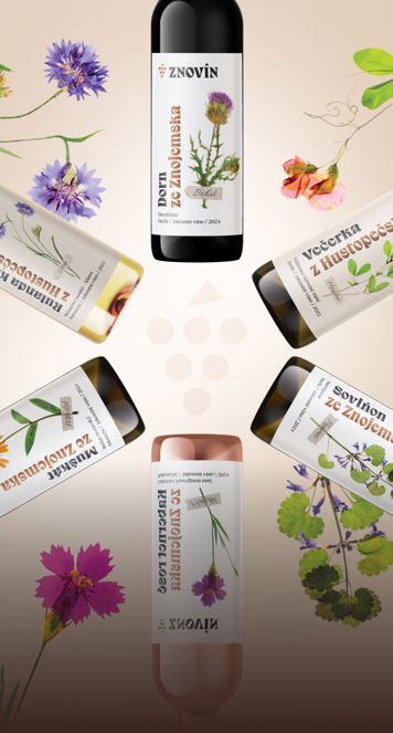 Květinová kolekce vín