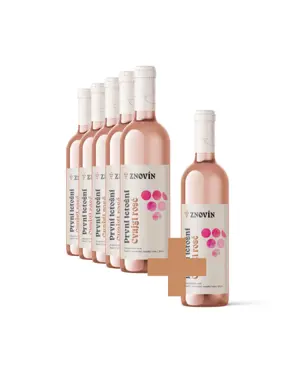 PRVNÍ LETOŠNÍ - Zweigeltrebe rosé 5+1