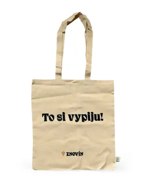 Plátěná taška béžová