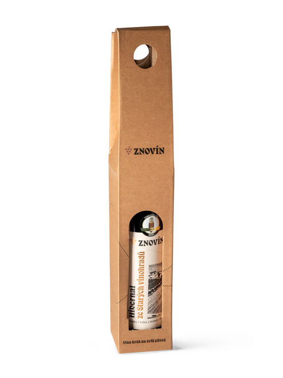 Papírový nosič s logem 1 × 0,5 l