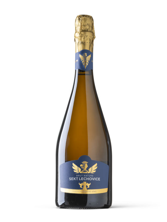 Sekt Lechovice Brut nature Sylvánské zelené