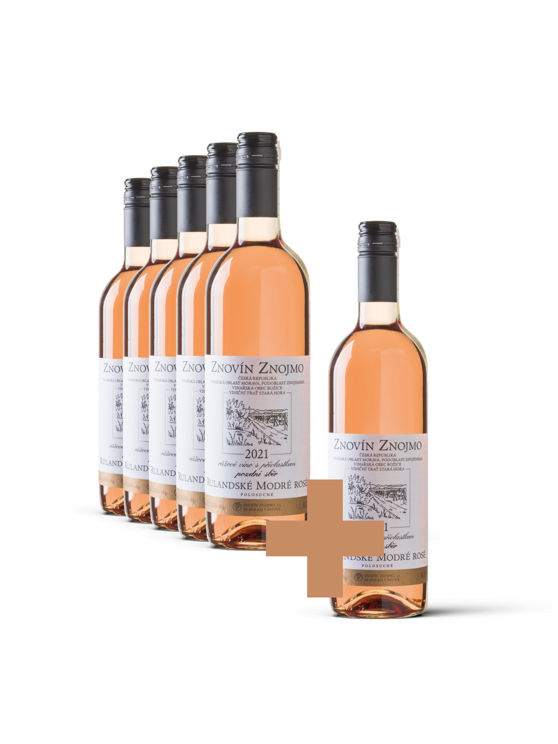 Rulandské modré rosé 5+1