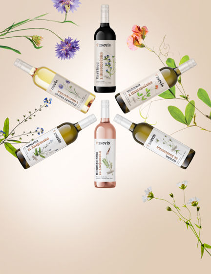 Květinová kolekce vín