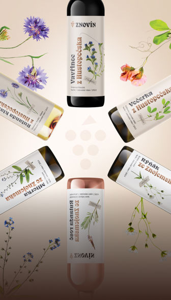 Květinová kolekce vín