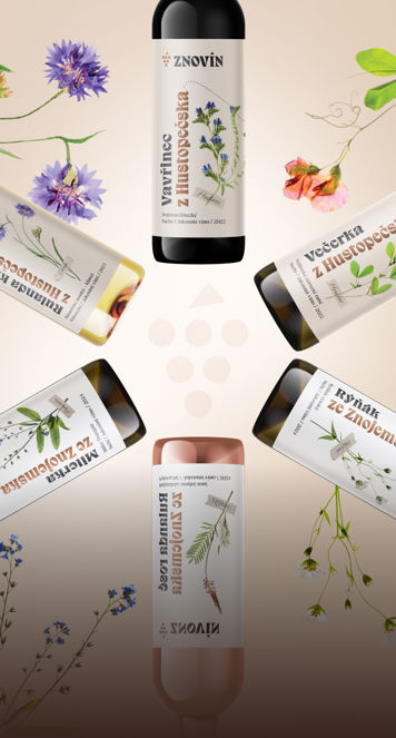 Květinová kolekce vín