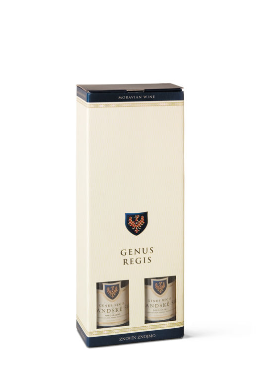 Papírový nosič Genus Regis 2 × 0,5 l