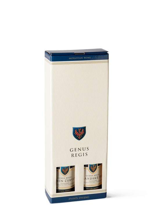 Papírový nosič Genus Regis 2 × 0,5 l