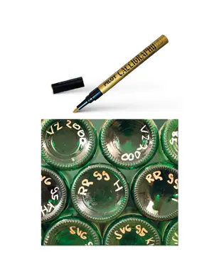 Popisovací tužka na lahve