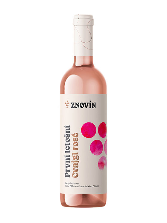 PRVNÍ LETOŠNÍ - Zweigeltrebe rosé