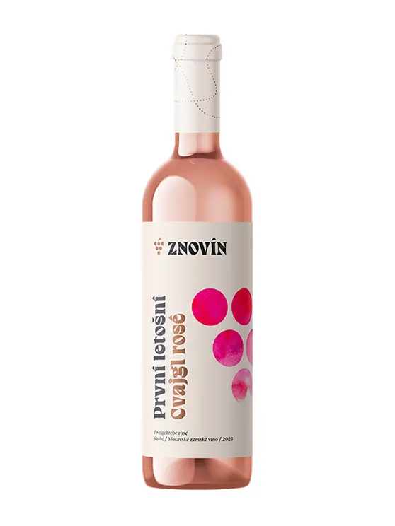 PRVNÍ LETOŠNÍ - Zweigeltrebe rosé
